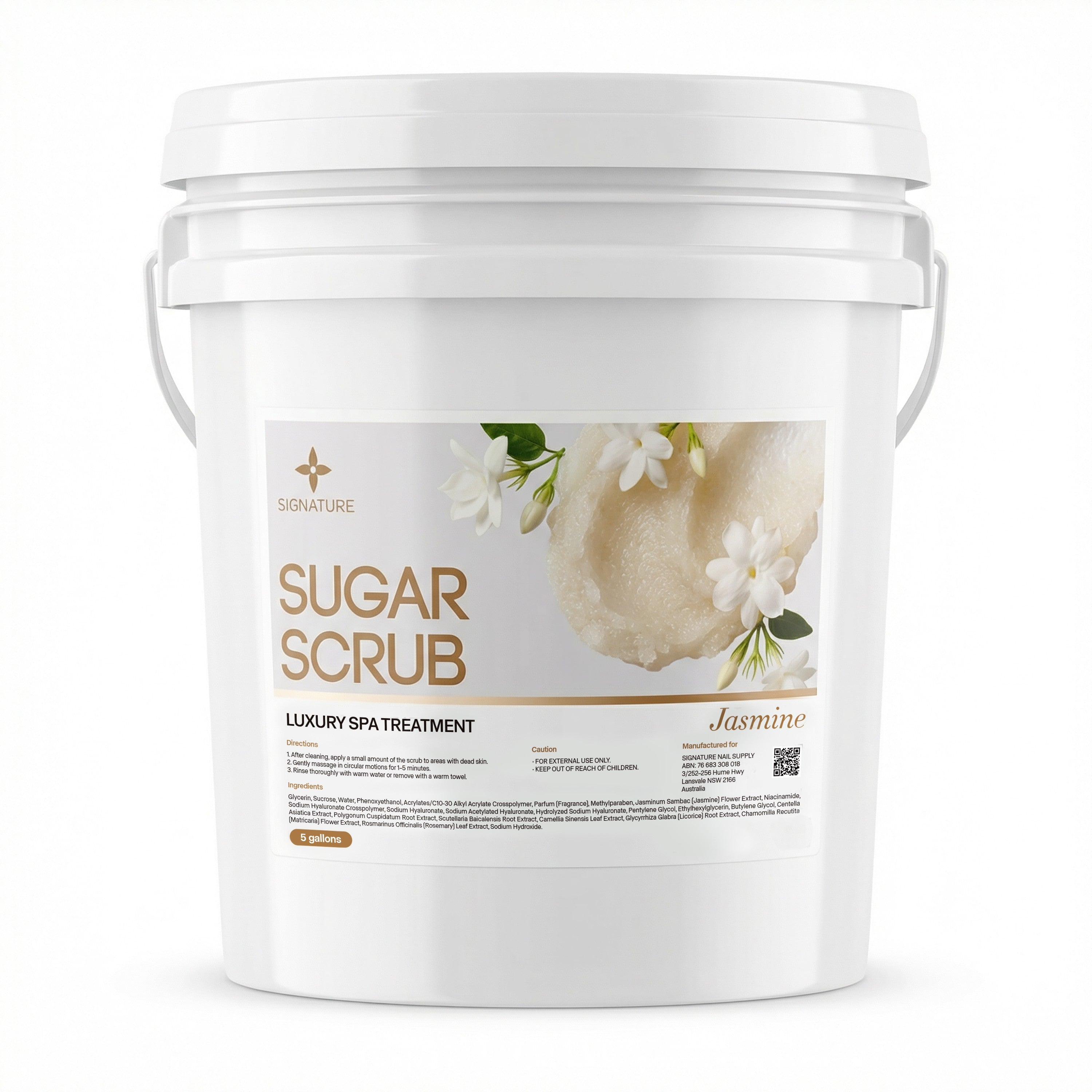 SIGNATURE Sugar Scrub - Jasmine 5 Gallons