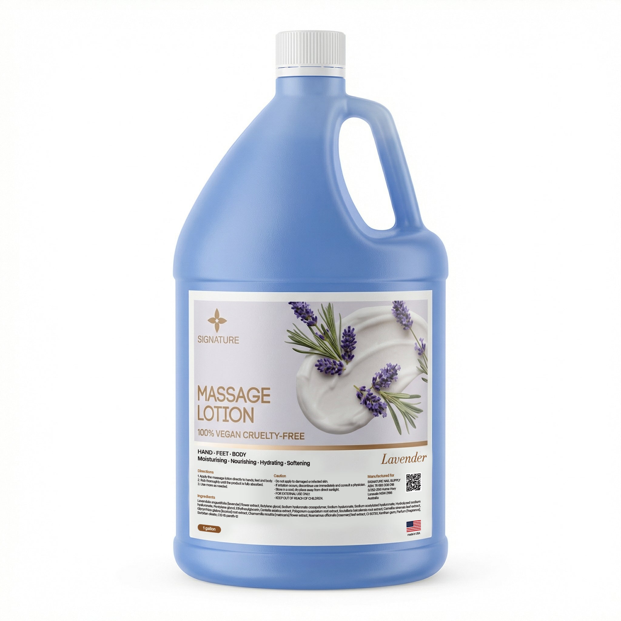 SIGNATURE Massage Lotion - Lavender 1 Gallon