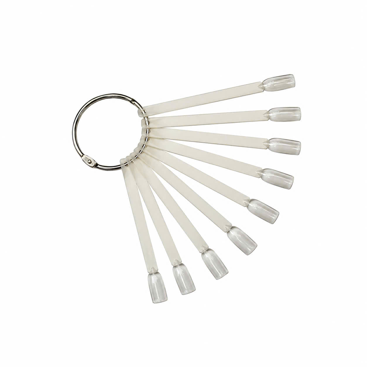 Colour Chart Sticks Square with Keyring - Natural 50 pcs