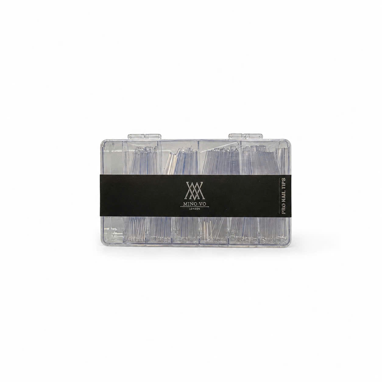 MINO VO Straight Coffin Clear Tip Box Size 0 -10