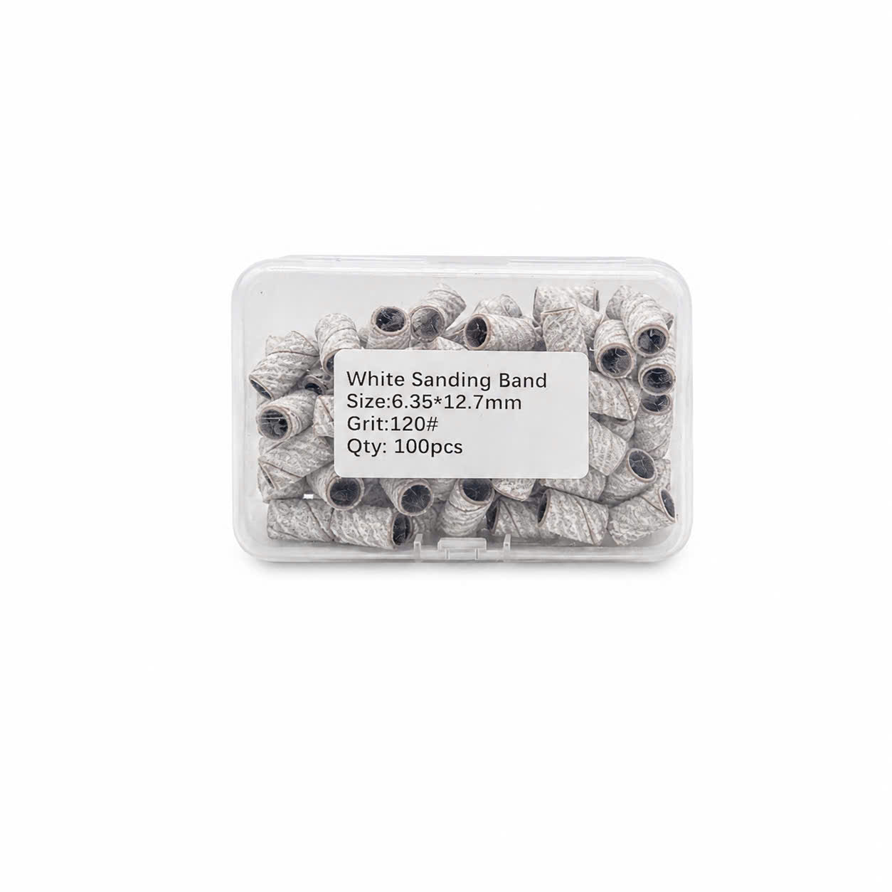 Sanding Bands - REG 120 WHITE BOX 100pcs