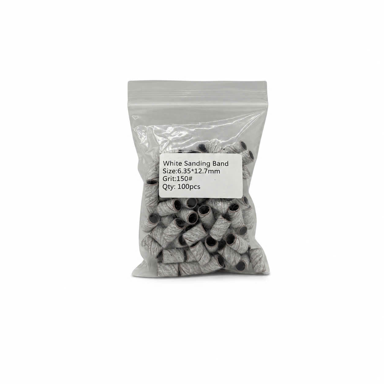 Sanding Bands - REG 150 White Bag 100pcs