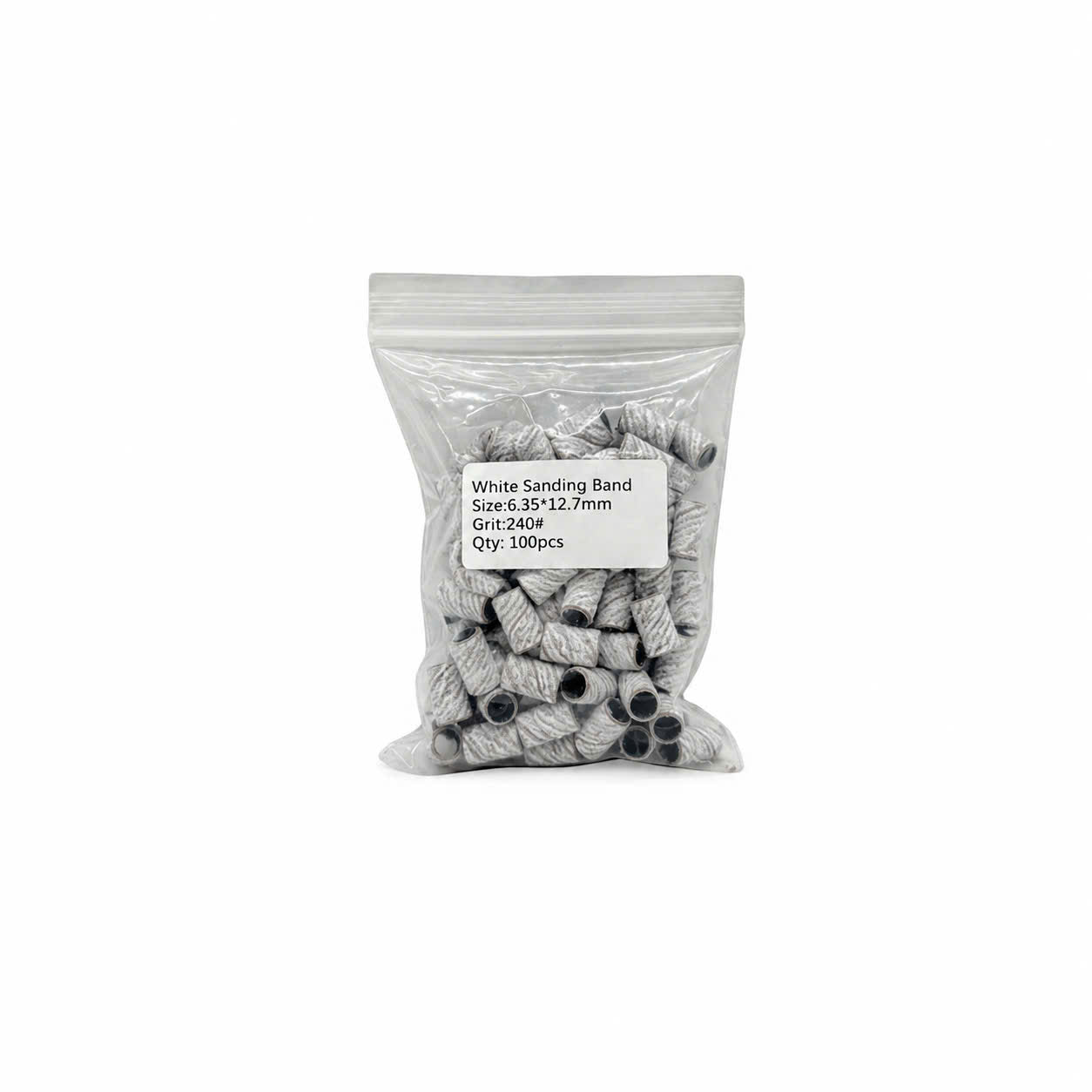 Sanding Bands - REG 240 White Bag 100pcs