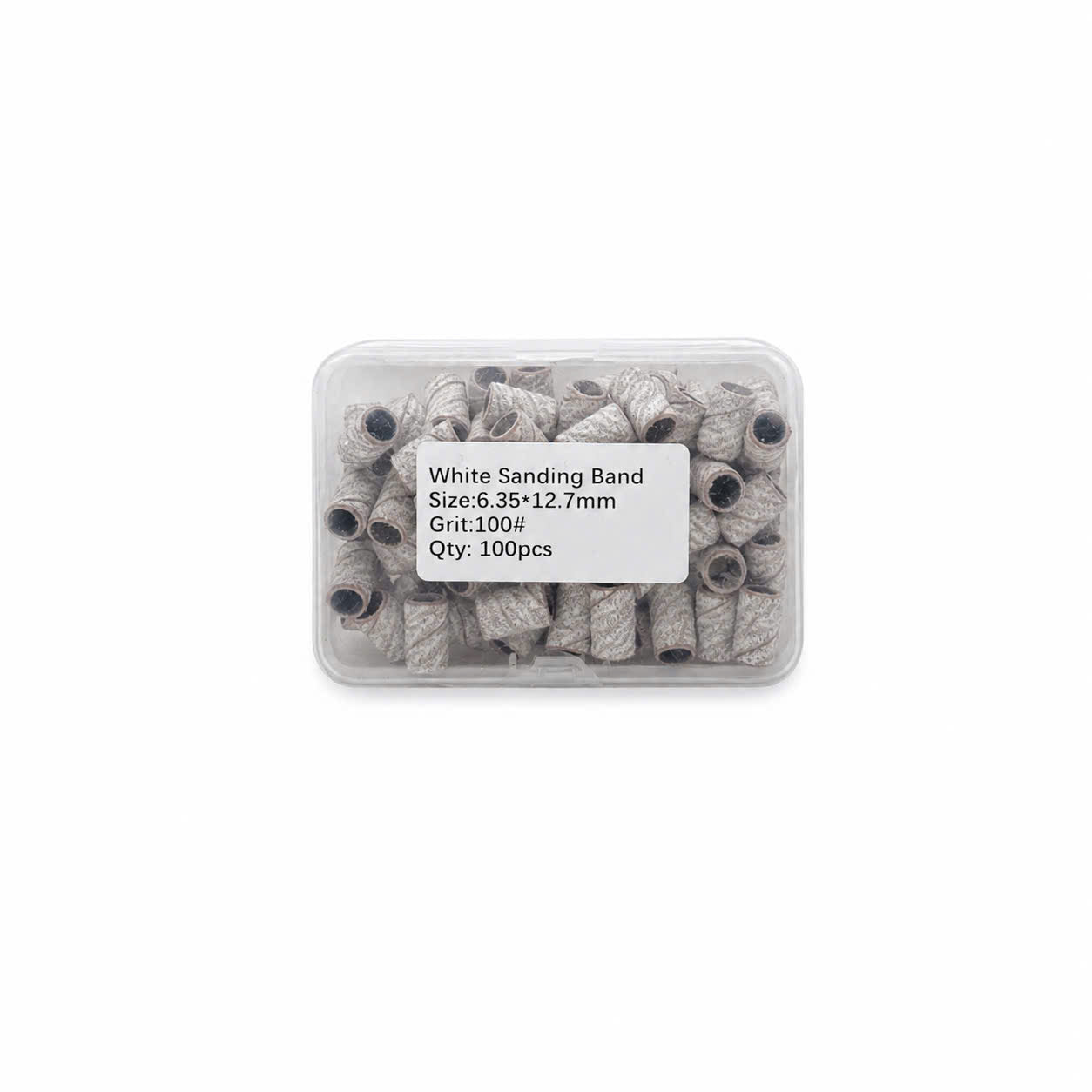 Sanding Bands - REG 100 WHITE BOX 100pcs