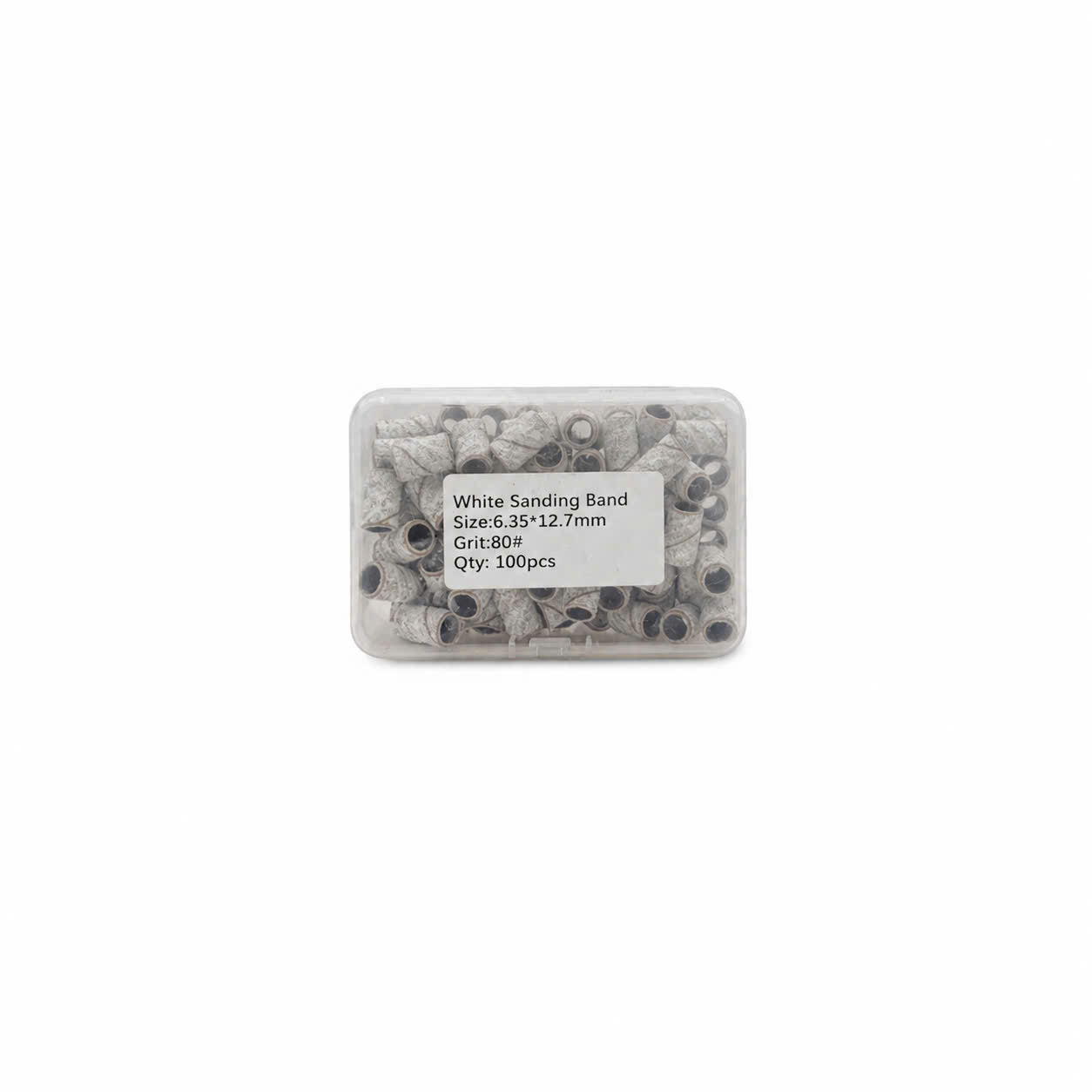 Sanding Bands - REG 80 WHITE BOX 100pcs