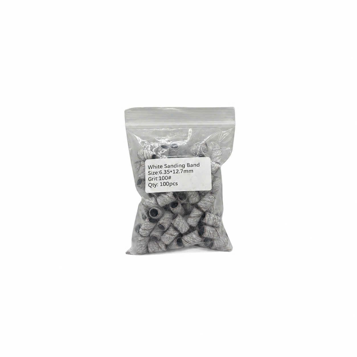 Sanding Bands - REG 100 White Bag 100pcs