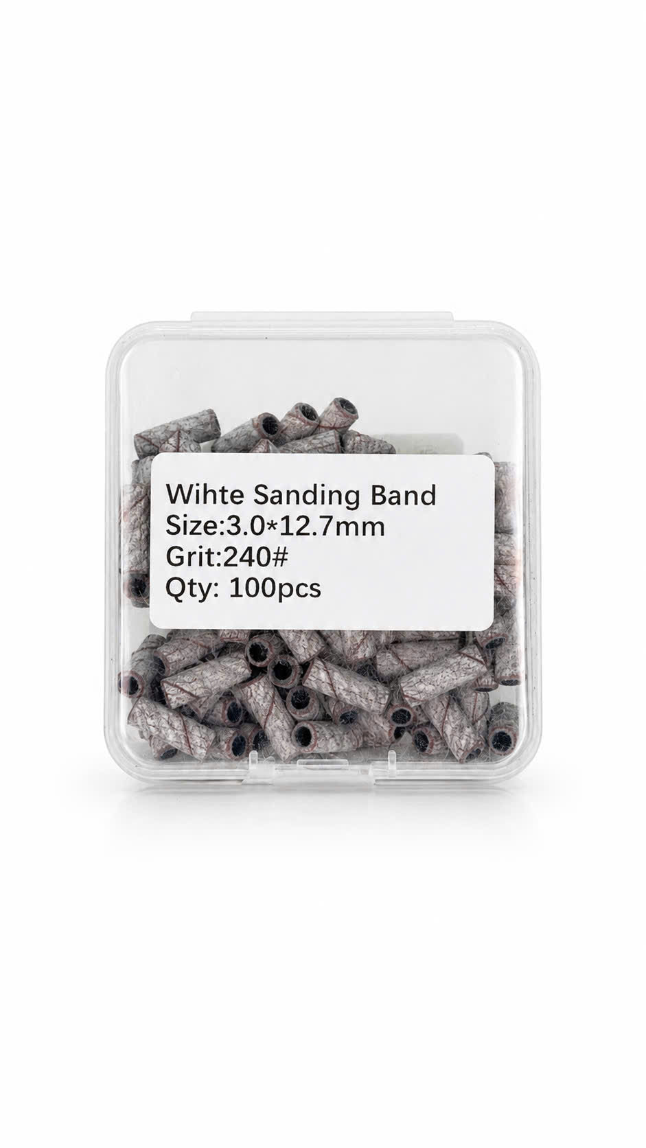 Sanding Bands - MINI 240 WHITE BOX 100pcs