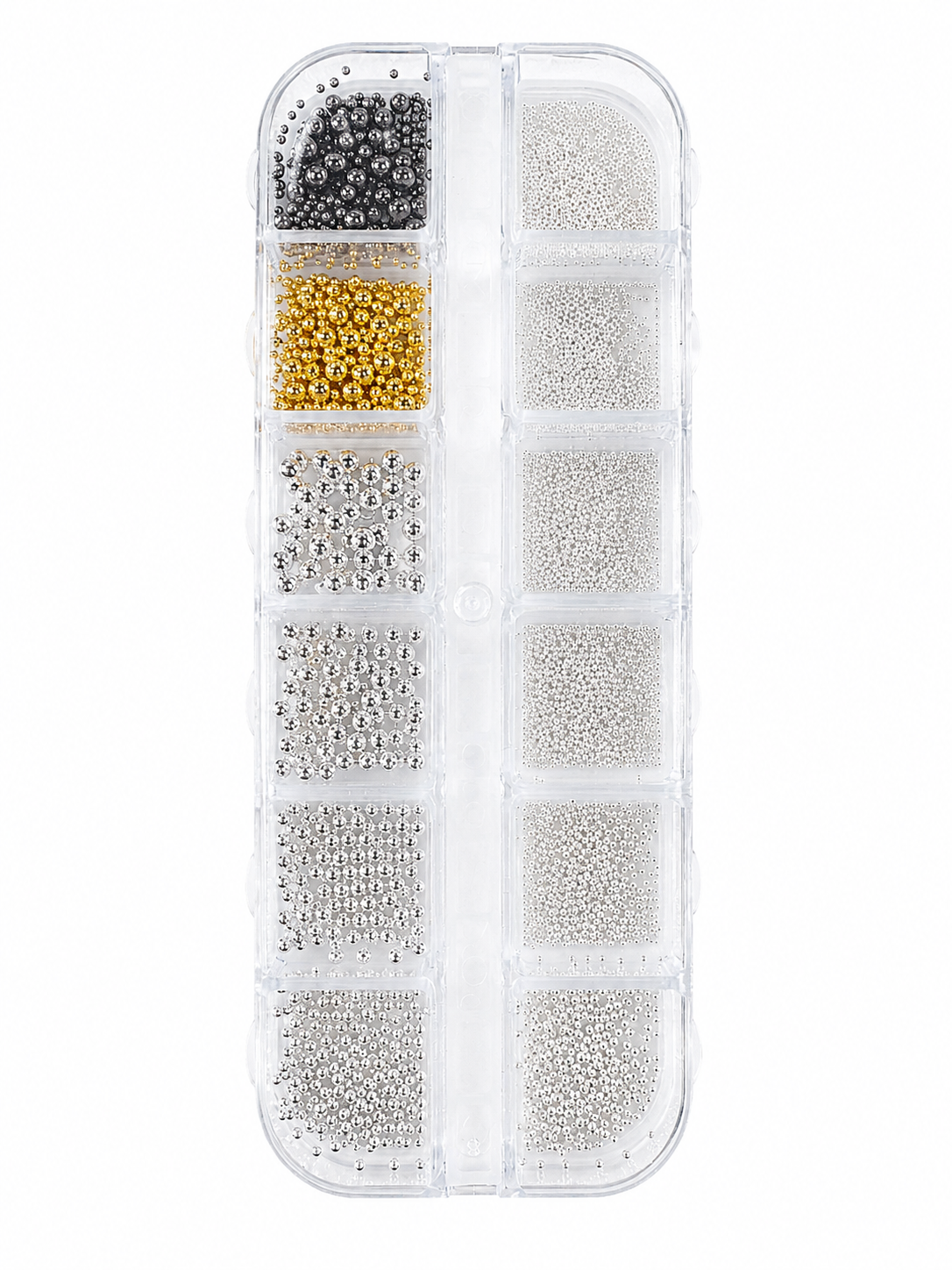 Set 12 Mini Nail Beads