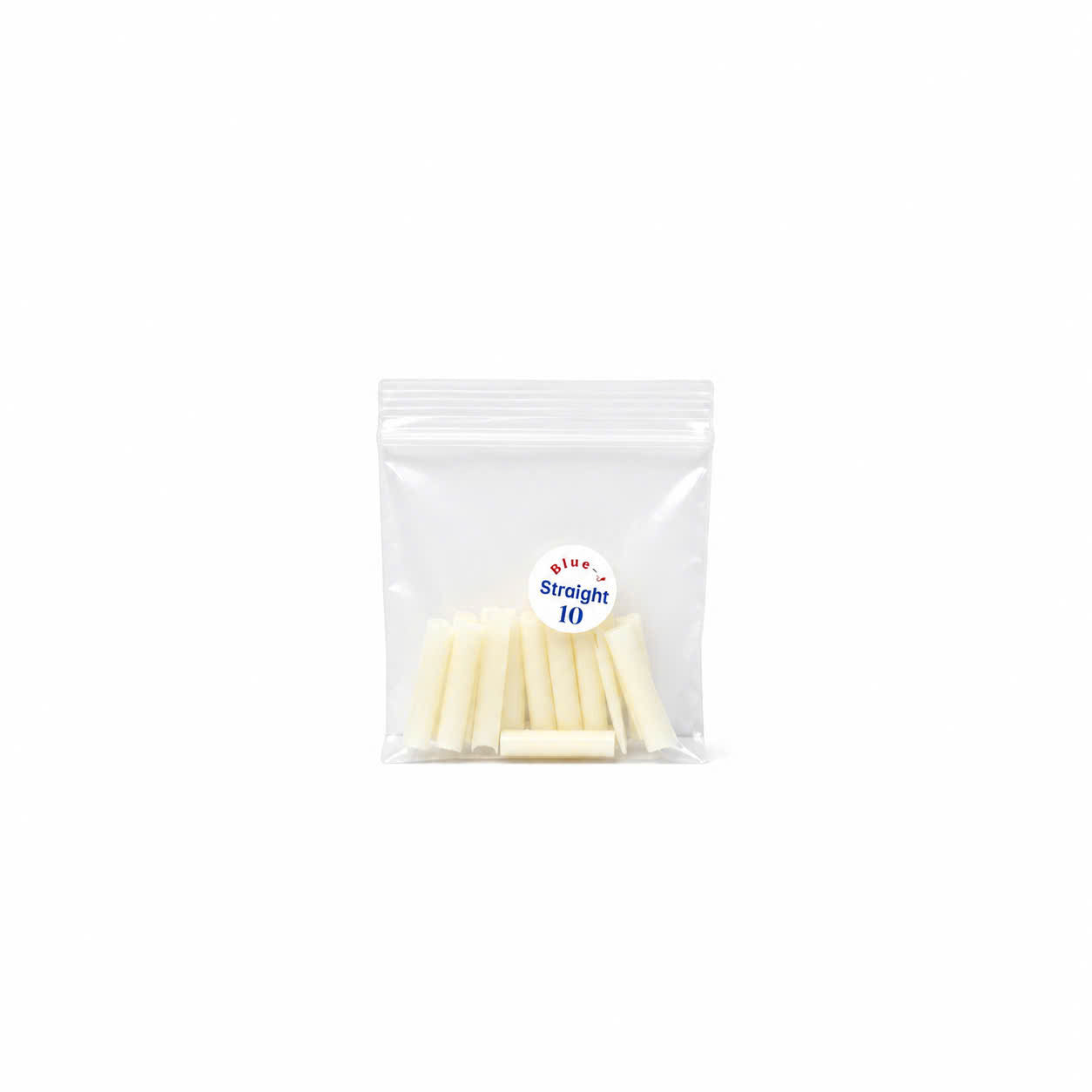 Straight Squared Natural Tip - Size 10 50Pcs