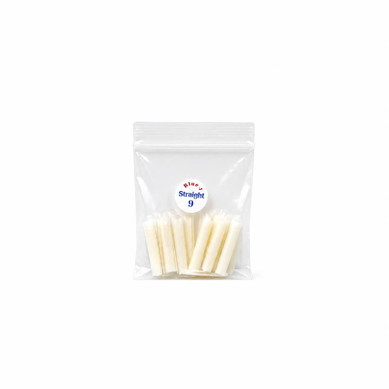 Straight Squared Natural Tip - Size 9 50Pcs