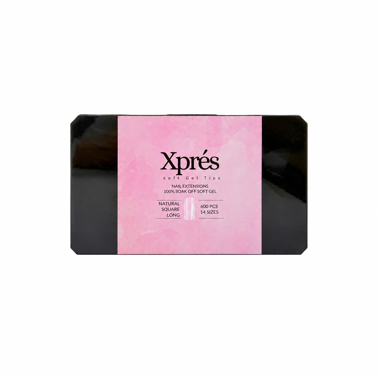 XPRES Gel-X Tip Extension - Long Squared 600pcs 14 sizes