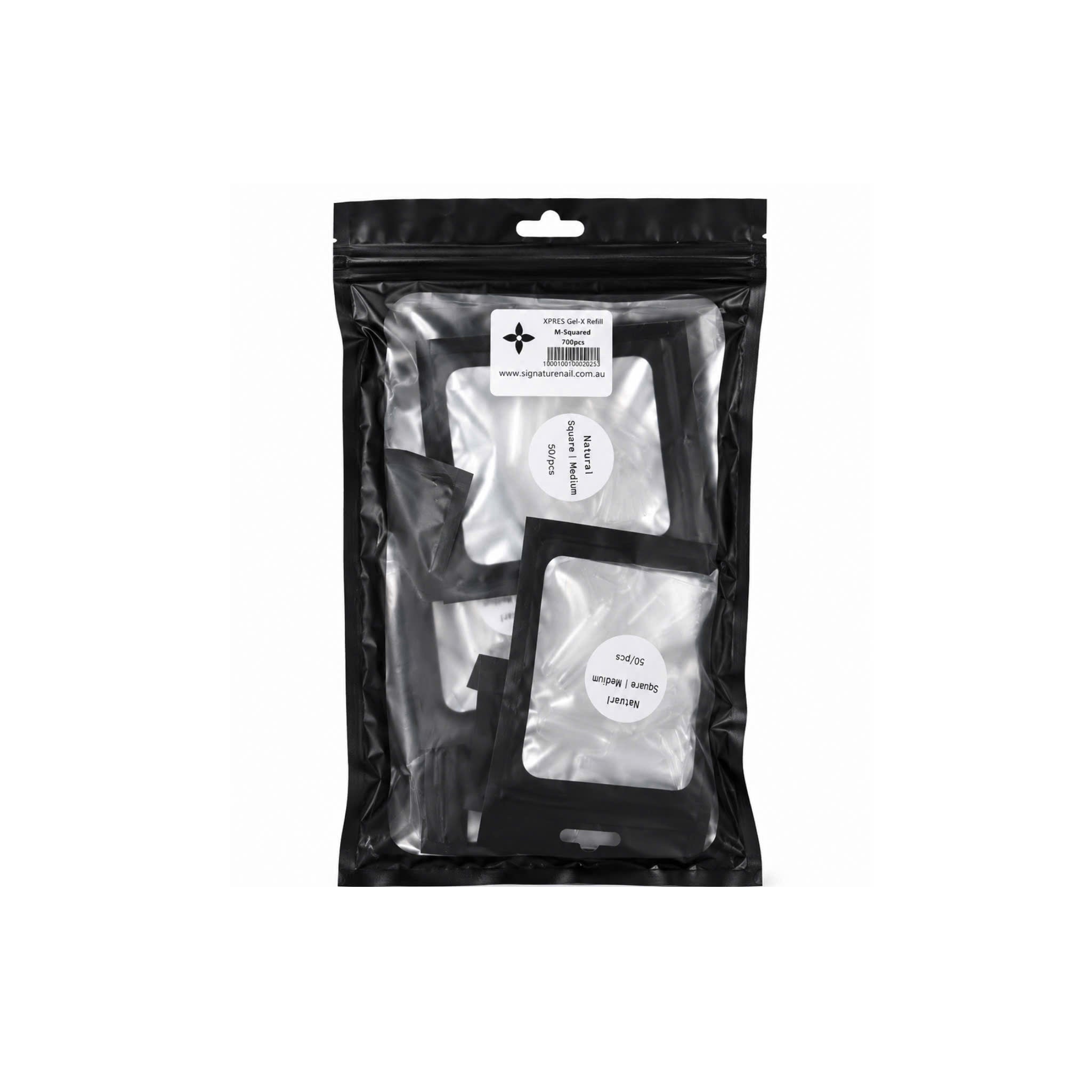 XPRES Gel-X Tip Extension - Refill Medium Squared